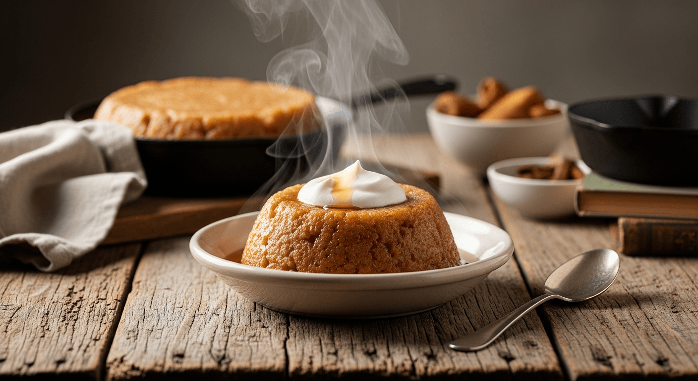 Steamed Indian Pudding