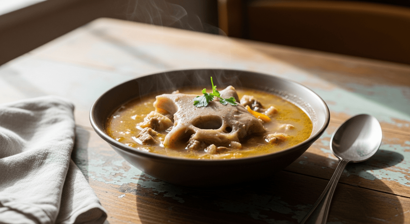 Calf Head Soup